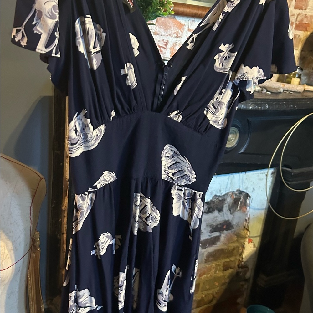 Trashy Diva Camilla Romper with White Parisian Print